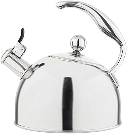 Viking 3-Ply Stainless Steel Whistling Tea Kettle 26 Quart