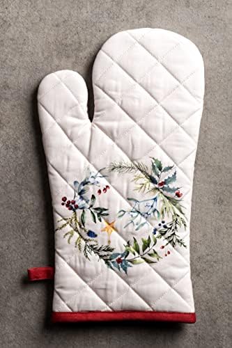 Maison dHermine Oven Mitts Heat-Resistant Cotton Gloves