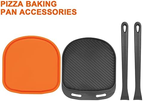 MixRBBQ Cast Iron Grizzler Pan with Silicone Mat and Handles