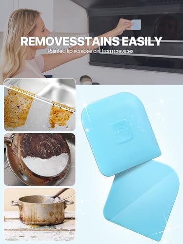 Compact Pan Scrape Set slip-resistant non-stick ergonomic