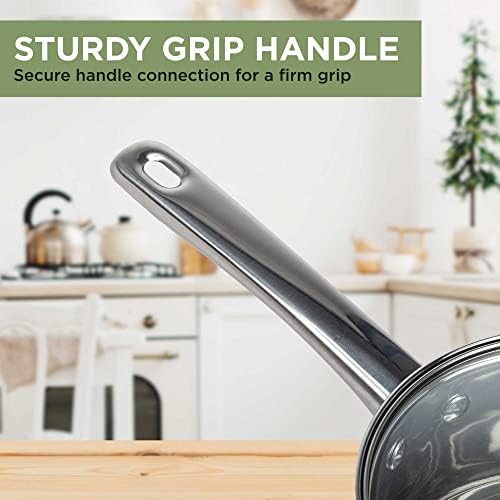 Ecolution 1-Quart Stainless Steel Saucepan