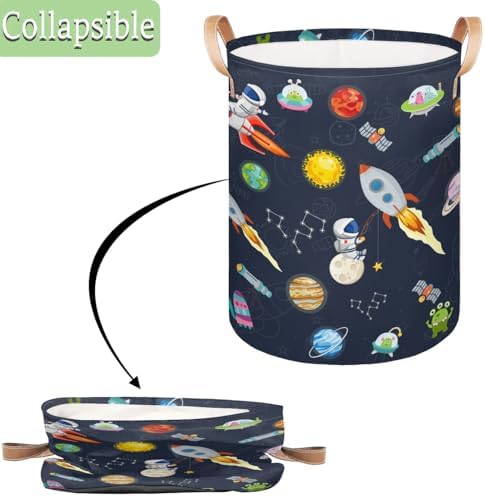 Large Laundry Basket - Collapsible Tall Storage Bin for Kids 70L Capacity