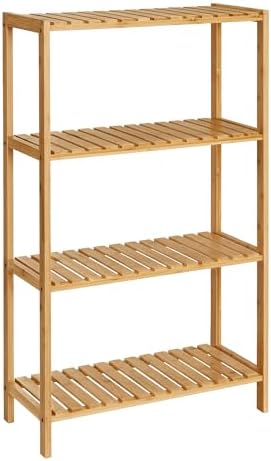 4 Tier Bamboo Storage Rack