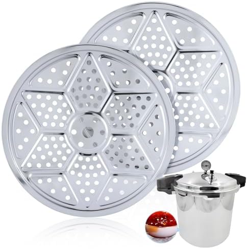 2Pcs Premium Stainless Steel Pressure Canner Rack