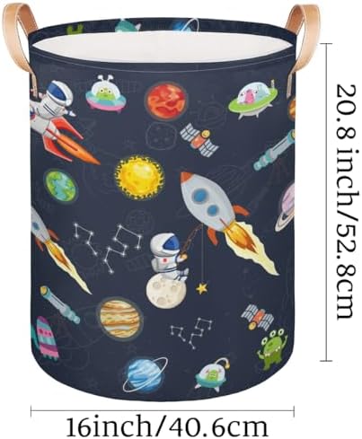 Large Laundry Basket - Collapsible Tall Storage Bin for Kids 70L Capacity