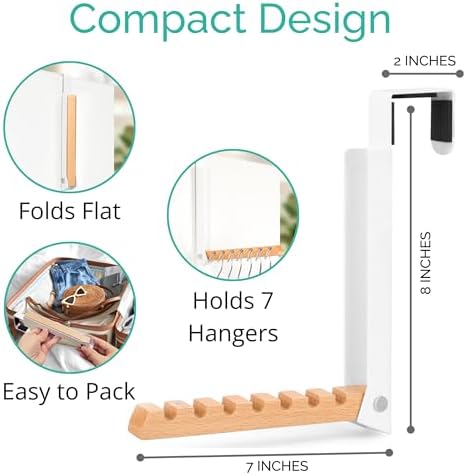 TERRA HOME Over The Door Coat Rack