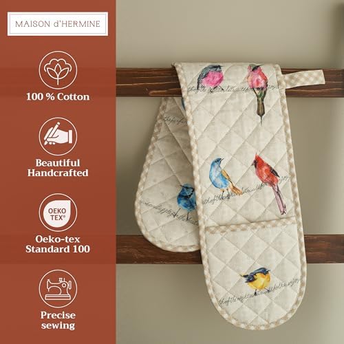 Double Oven Mitt with Loop - 7x35
