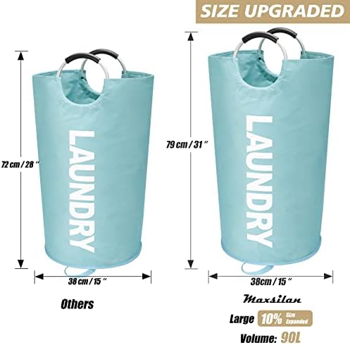 Maxsilan90L Large Laundry Basket