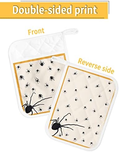 Scary Halloween Obtuse Pot Holder Set for the Kitchen