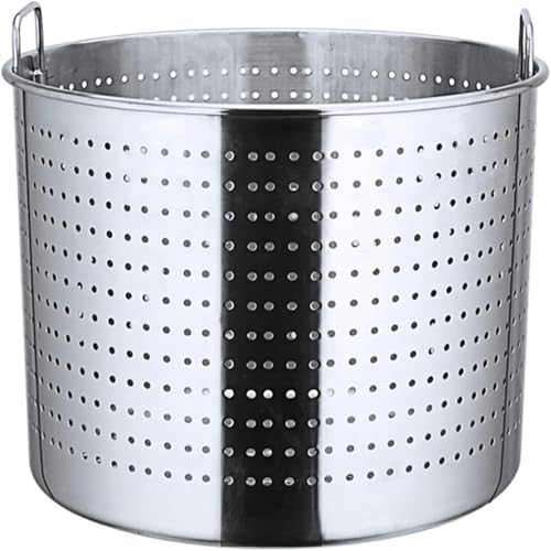WZGLODStainless Steel Seafood Steamer Basket boils pot Home Kitchen Essential