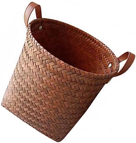 Versatile Wicker Storage Basket For Cars Toys Laundry