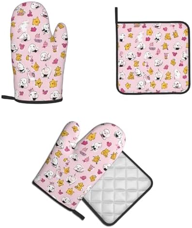 Versatile Kitchen Set with Oven Mitt Pot Holder