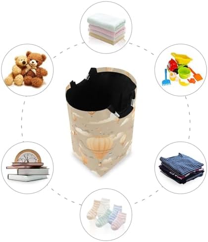 Kigai Collapsible Laundry Basket with Handles Large Waterproof Perfect for Storage