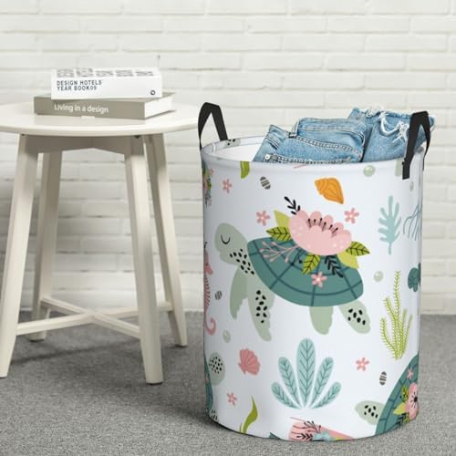 Turtle Laundry Hamper