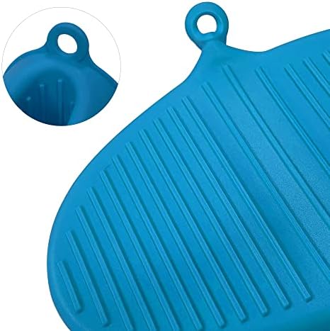 Thicken silicone oven mitts heat resistant oven gloves for cooking