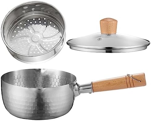 Ergonomic Double Layer Pot Set for Quick Meals