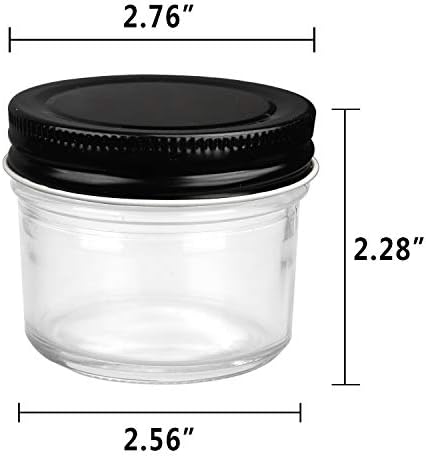 4oz Glass Jars Small Canning Jars