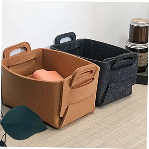 Felt Storage Basket - Durable Versatile Organizer