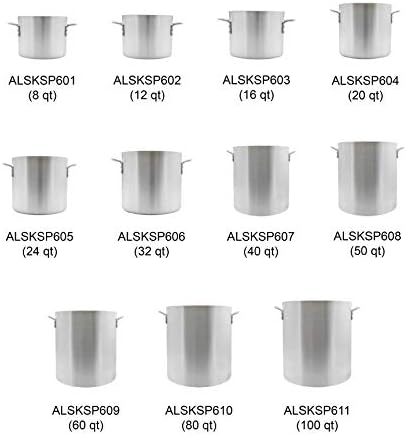 Sturdy 50 Quart Aluminum Stock Pot