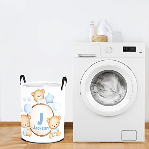 Cute Bear Blue Personalized - Extra Space Organization
