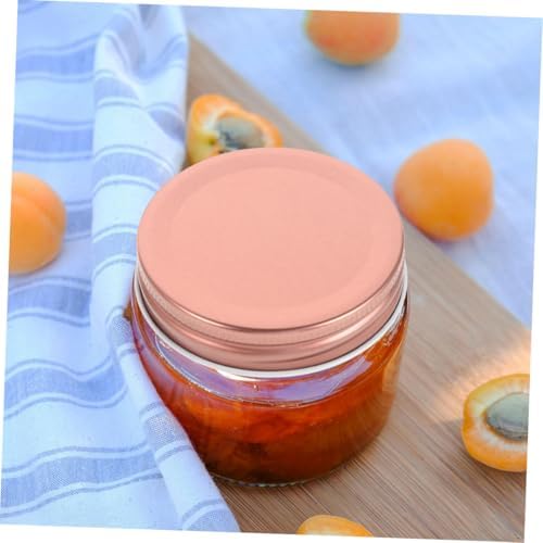Alipis 24PCS 70mm Rose Lids for Mason Jars