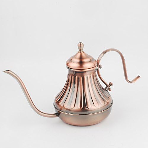 NWFashion Copper Pour Oven Coffee Kettle