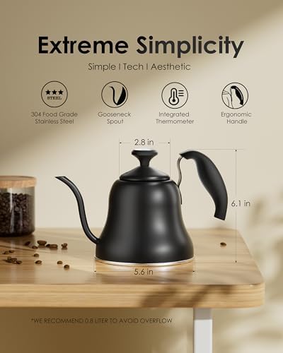 ChefBar Camping Coffee Kettle Compact Easy-Use Drip Coffee Maker