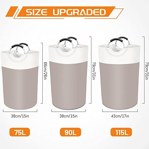 BlissTotes 75L Collapsible Laundry Basket