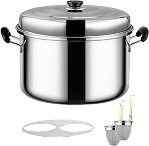 UNbit 234-Piece Stainless Steel Pasta Pot Set with Colander and Lid
