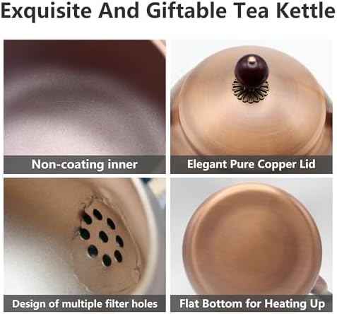 Copper Cup 541oz Tea Kettle