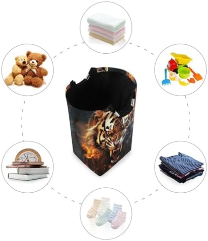 Kigai Collapsible Laundry Basket with Handles Perfect for Storage
