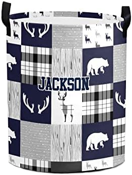 Personalized Travel Laundry Basket