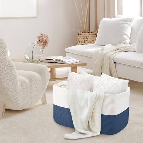 Extra Large Rectangular Wicker Storage Basket