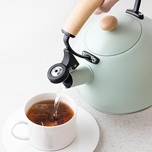 Navaris Stove Top Whistling Tea Kettle