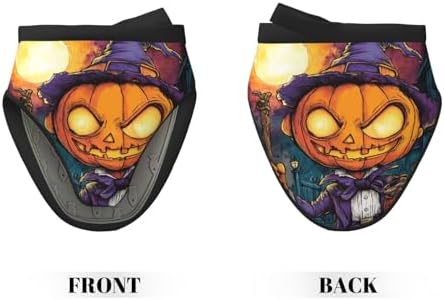 Slim Halloween pumpkin oven mitts