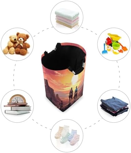 Collapsible Laundry Basket Large Waterproof with Handle Kigai