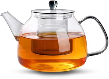 GlazzKraft Glass Teapot