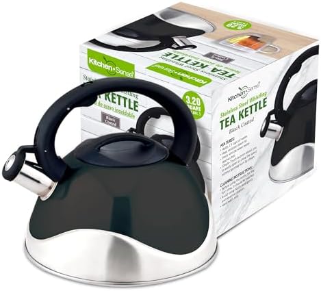 Stainless Steel Whistling Tea Kettle