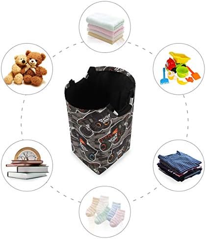 Susiyo Monster Truck Car Laundry Basket Collapsible Hamper