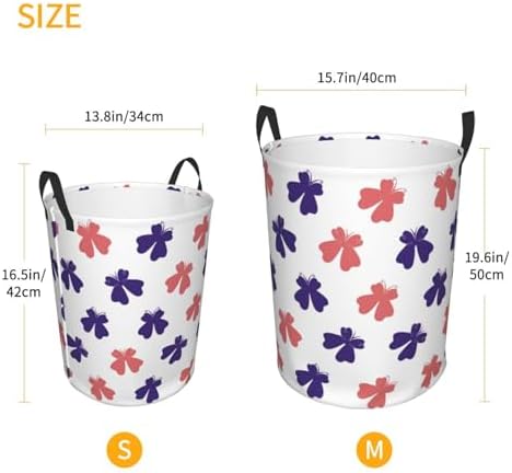 AFHYZY Butterfly Laundry Hamper