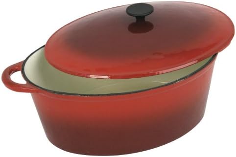 Crealys Tradifonte 501750 Oval Braiser 9 Litre Red Flame
