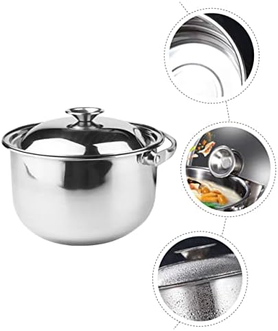 MOTHNURStainless Steel Mixing Bowls Set with Lid for Cooking