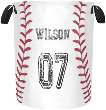 Personalized Baseball Laundry Hamper for Kids and Adults with Free Shipping