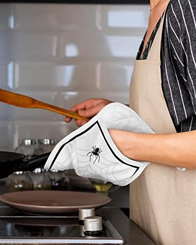Halloween Spooky Pot Holder Set of 5 - Heat-Resistant Easy to Store