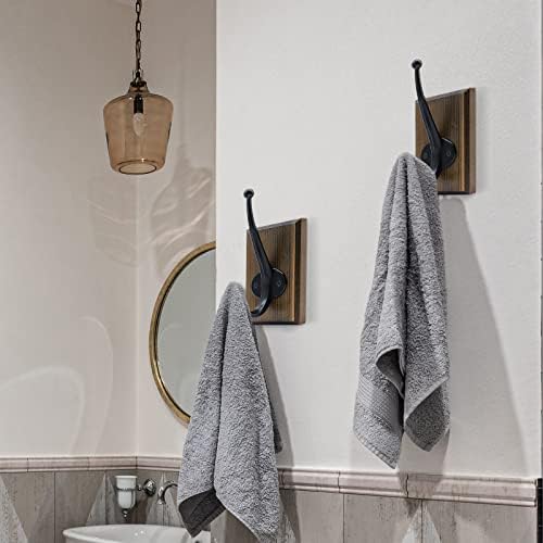 Rustic Farmhouse Towel Hooks 2 Pack