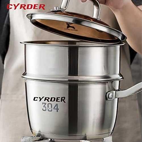 17 Quart Saupton with Steamer lid for Cooking and Steaming