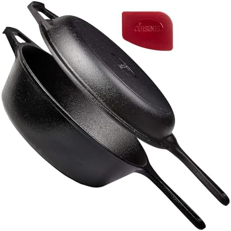 Cast Iron All-in-One Pan with Lid