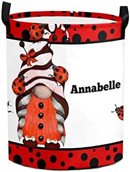 Ladybird Dots Gnome waterproof laundry basket