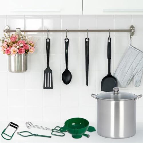 215 Quart Stainless Steel Canning PotKit for Beginners with 7 Tools Set