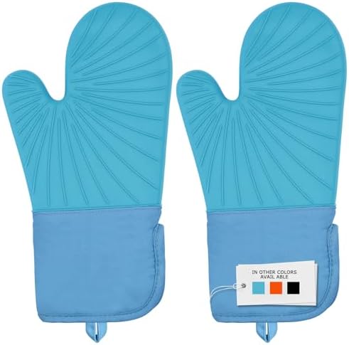High-Quality Silicone Oven Mitts for Safe Heat-Resistant Cooking
